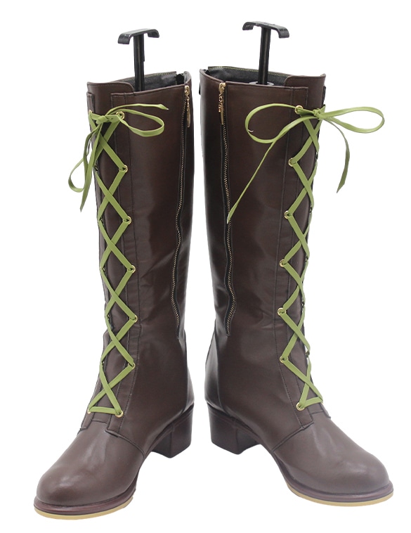 コスプレ靴 マンハッタンカフェ ウマ娘 プリティーダービー 変装用 下駄 シューズ 長靴 コスプレ クリスマス ハロウィン