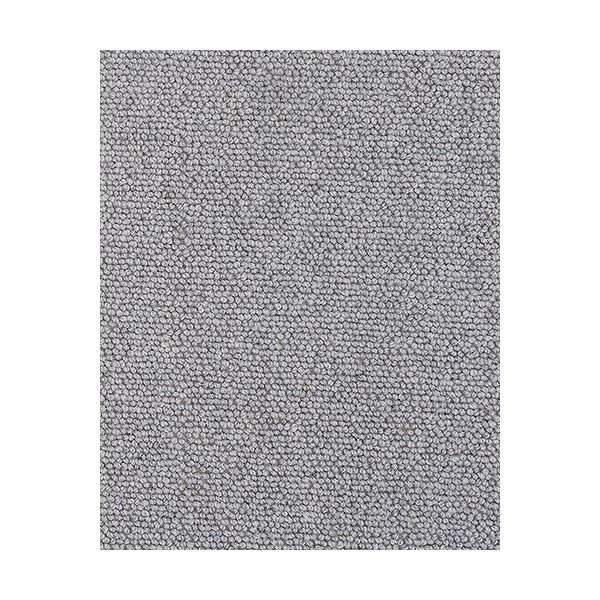 防炎 カーペット/絨毯 [江戸間10畳 ライトグレー] ホットカーペット対応 『デイル』 プレーベル