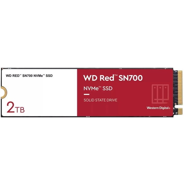 WDS200T1R0C WD Red SN700 [M.2(Type2280) SSD PCI-Express Gen3 NVMe 2TB]