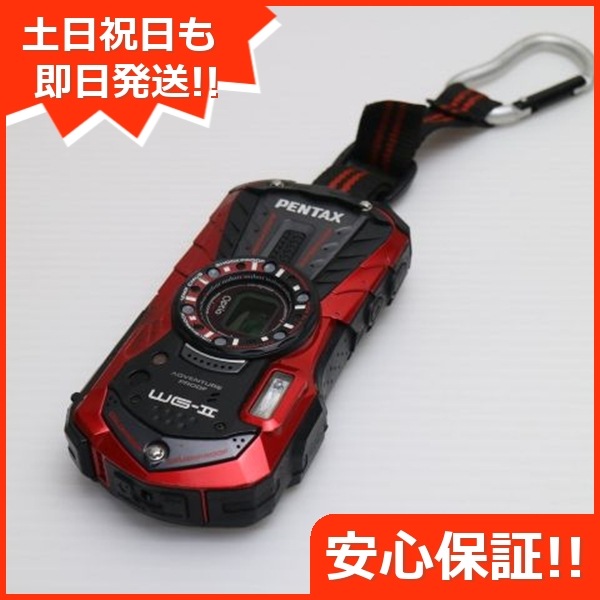 良品WG-2 バーミリオンレッド デジカメ PENTAX 158