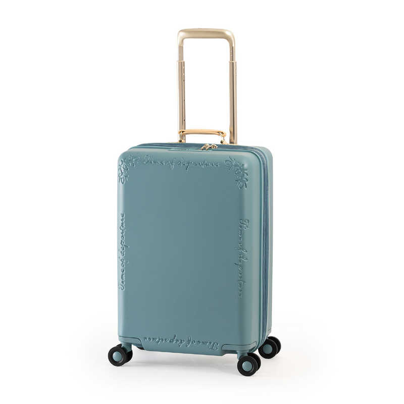 A.L.I　スーツケースハードVIOLA(ヴィオラ)旅行日数目安：3～4泊 36L(＋8)L 超軽量 機内持込サイズ 拡張可能 VIOLA ターコイズブルー　VO11118W