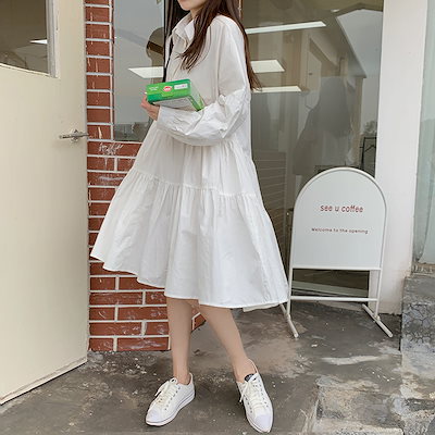 Qoo10 シャツワンピース レディース 40代 き レディース服