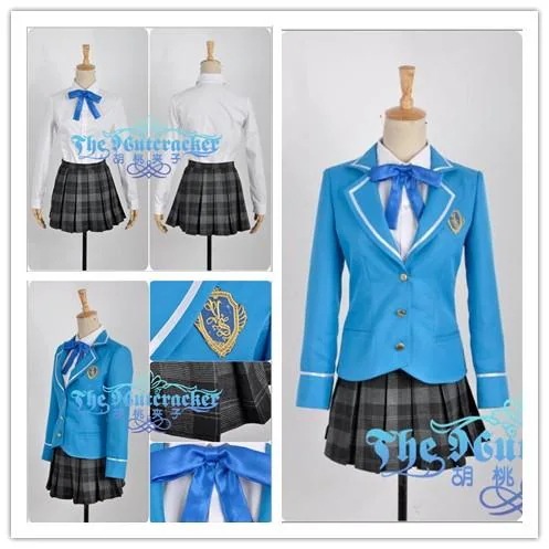 Ensemble Stars あんさんぶるスターズ! 転送学生 女性制服 コスプレ衣装 演出服 変装 仮装 二次会 イベント パーティー