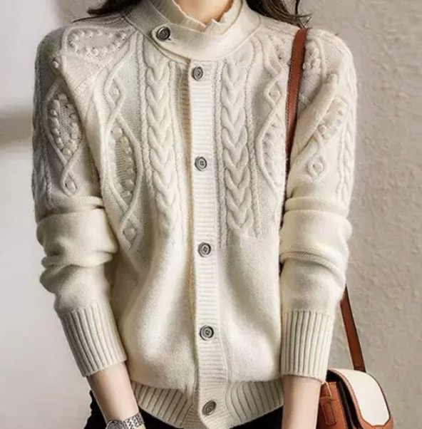 トップス デート カットソー ニットソー セーター カーディガン 袖あり 長袖 かわいい 大人可愛い きれいめ シンプル カジュアル 大人 上品 おしゃれ お洒落 かっこいい レトロ 大人女子