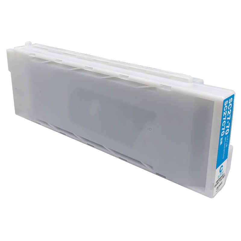 プレジール　互換プリンターインク ［エプソン SC27C70］ シアン　BPL-ESC27C70