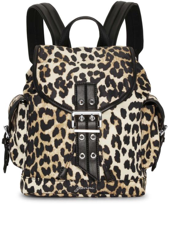 GANNI Women Backpacks A6617 943 Brown