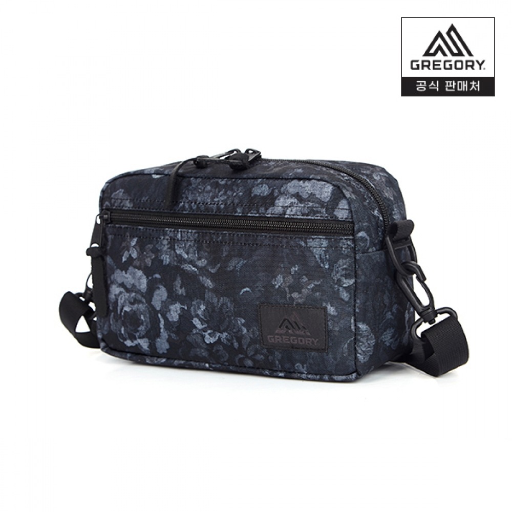 (Gregory) Gregory パッド入りショルダーポーチ M-ブラックタペストリー