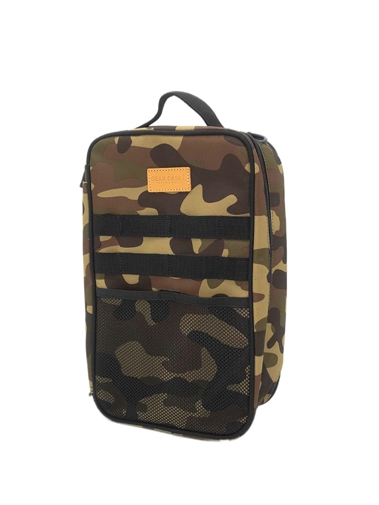 WILDTECH ギアケース L CORDURA ファブリック 215-AFXP213 [YouTuber「FUKU」コラボ商品] アウトドア カトラリー スパイス Lサイズ (CAMOUFLAGE)