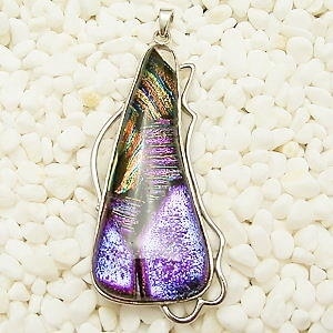 グラスアート シルバー ペンダント トップ アクセサリー メンズ レディース アクセ シルバーアクセ シルバー925(0451)