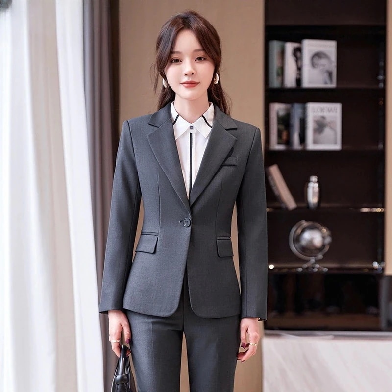 【急速出荷】2025初春新品 レディース スーツセット 二点セット 卒業式 ママ スーツ セットアップ 通勤 入学式 メガ割 12