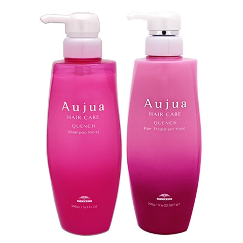 クエンチ シャンプー & ヘアトリートメント モイスト　500ml（本体） うるおい 乾燥毛 保湿　－60－