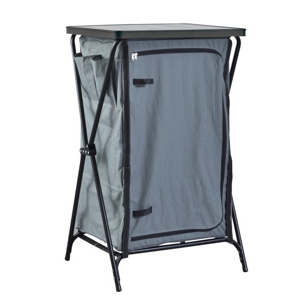 OLC-627GY グレー フォールディングキャビネット3D メーカー直送