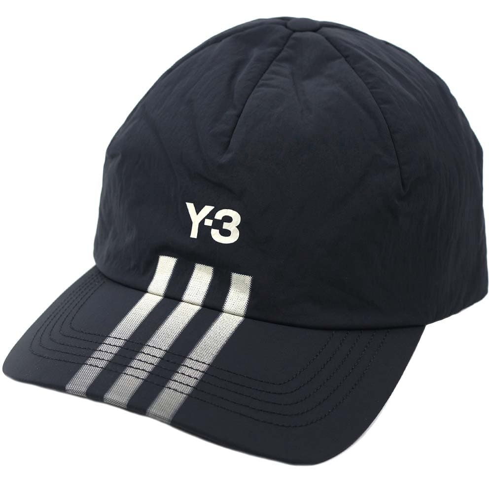 Y-3 ワイスリー ベースボールキャップ 帽子 ブラック メンズ STRP CAP BLACK IY4083BLACK IY4083 BLACK