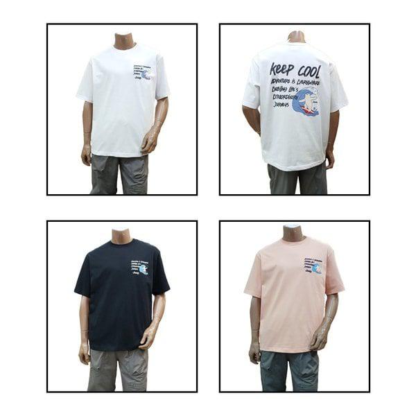 （共有）キープクール サーフィンクマ 半袖Tシャツ JR2TSU217_BP_BP