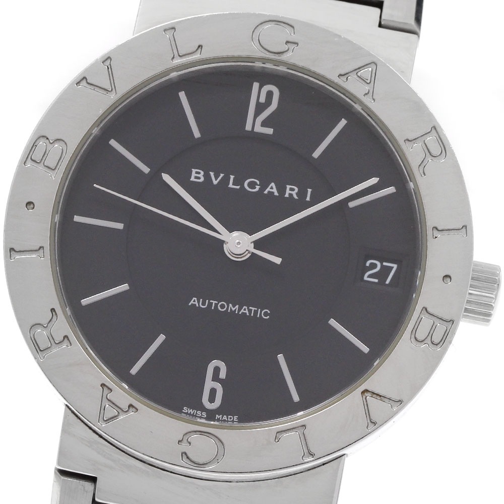 ブルガリ BVLGARI BB33SS ブルガリブルガリ デイト 自動巻き メンズ 箱・保証書付き_931817【中古】