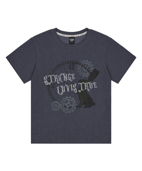 LUV IS TRUE★韓国★人気★NM RABBIT TEE 2色 ウサギ Tシャツ LUV IS TRUE☆韓国☆人気☆NM RABBIT TEE 2色 ウサギ Tシャツ