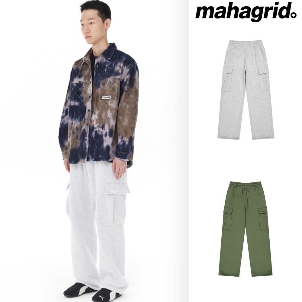 [mahagrid] STRING CARGO SWEATPANT