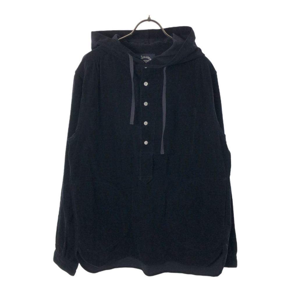 トウキョウナチュラルハイキングクラブ 日本製 長袖 コーデュロイ プルオーバー シャツジャケット M ネイビー TOKYO NATURAL HIKING CLUB メンズ