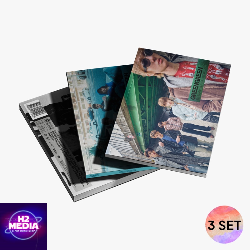 [3種 SET] CORTIS 2ND EP GREENGREEN [STANDARD]