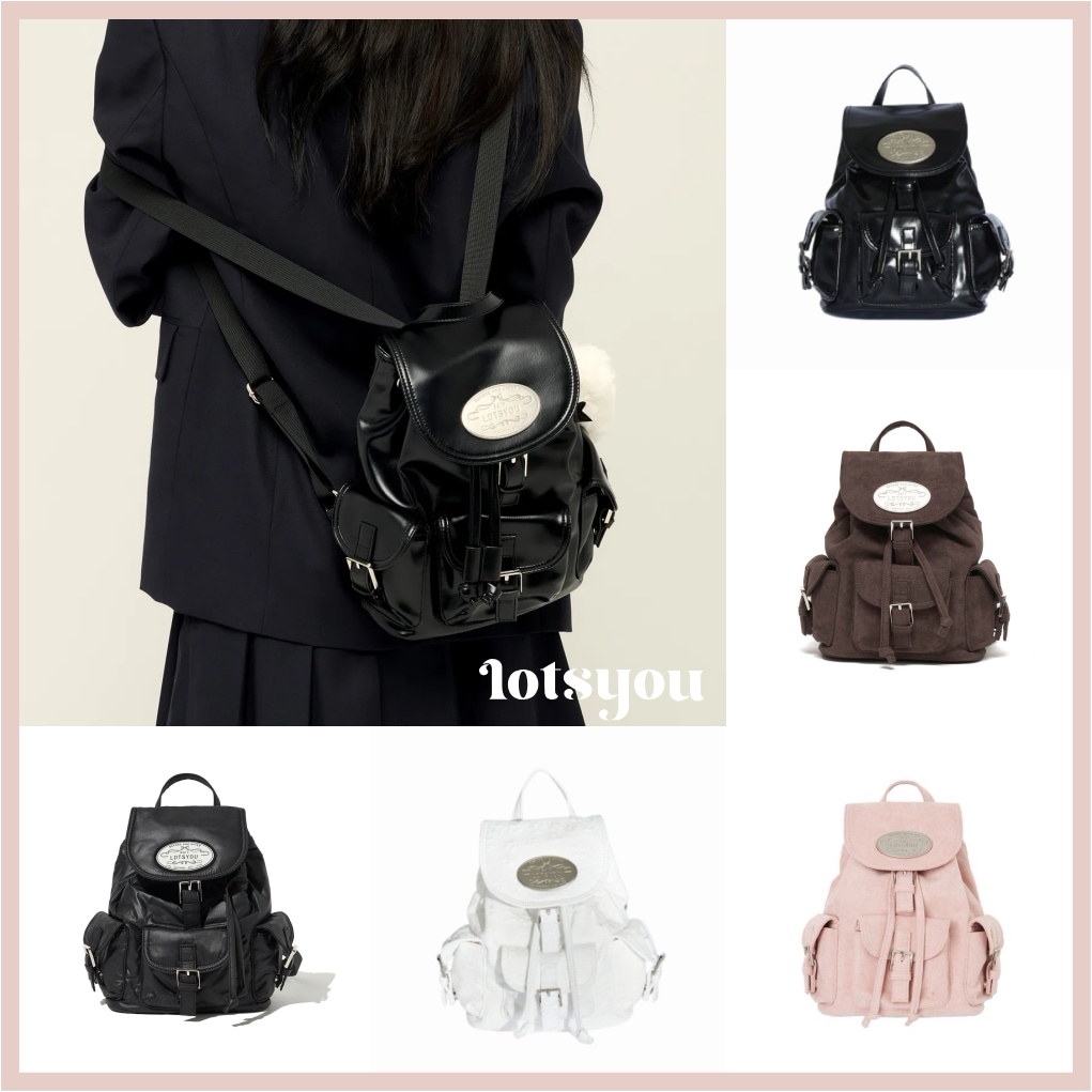 [blackpink ジェニ着用] Nostalgia chubby Backpack