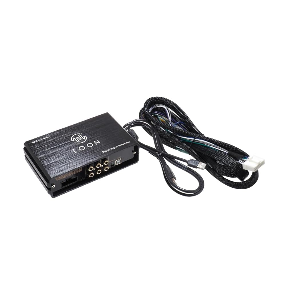 ビートソニック 純正オーディオ良音キット DSP機能付きアンプ TOON X トヨタ用（DSP-T325 bZ4X）・スバル用 ソルテラ