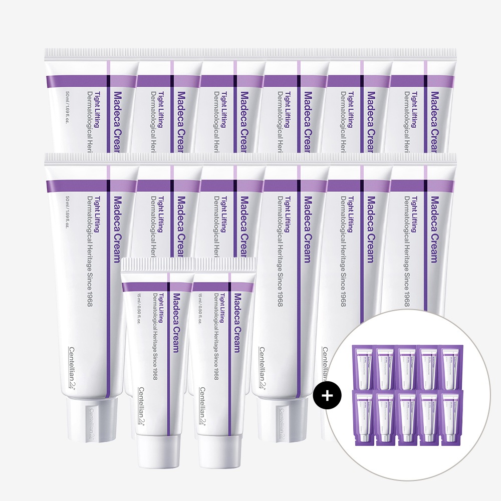 センテリアン24 マデカ クリーム オールニュー タイトリフティング 50ml ×10個 + 15ml ×2個 + 1ml ×10個