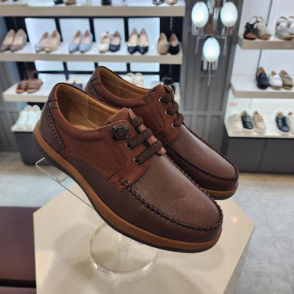 HC10 男性ブラウンデッキシューズ3cm LCMC87U41385 (40472914)