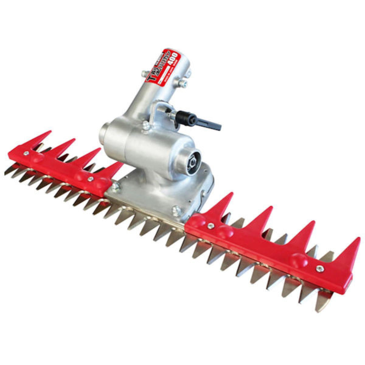 【在庫有・即納】ニシガキ工業 T型バリカン 400 刈払機取付用 N-854 上下歯往復式 草刈 バリカン