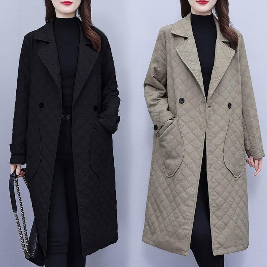 人気SALE秋 冬 アウター 厚手 ロング丈 キルティングアウター コート 保温 気質 中綿コート おしゃれ 防寒カジュア ジャケット レディース