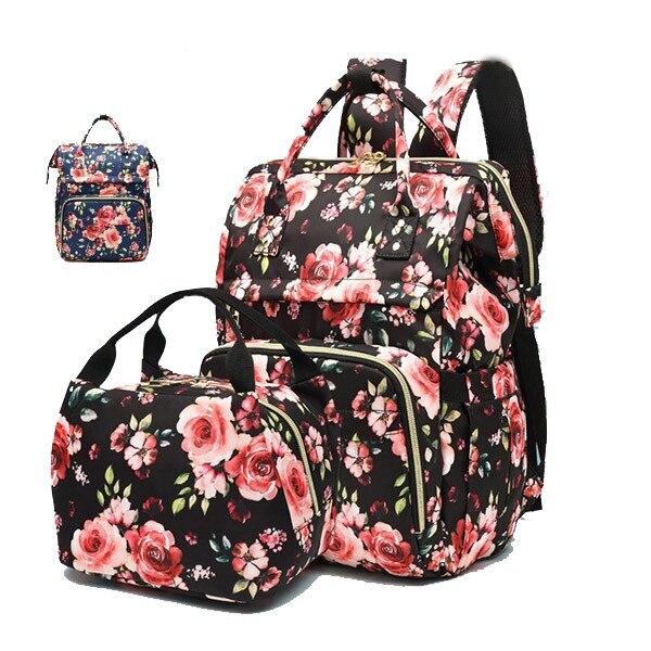 二個セット マザーバッグ ママバッグ レディース リュックサック 保温 保冷 アウトドア ベビー用品