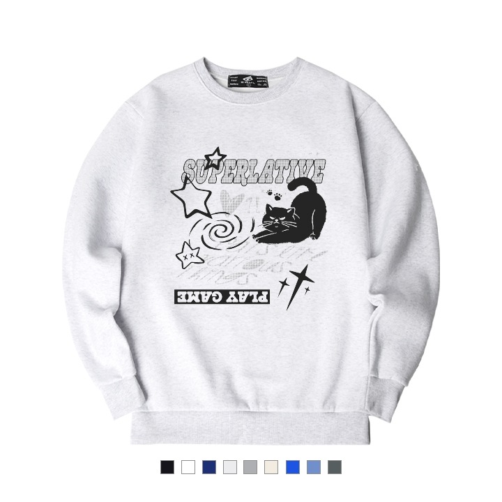 CATS FAVORITE THINGS 起毛 マンツーマンTシャツ MTM (SPM4-5SP150) 4,775円