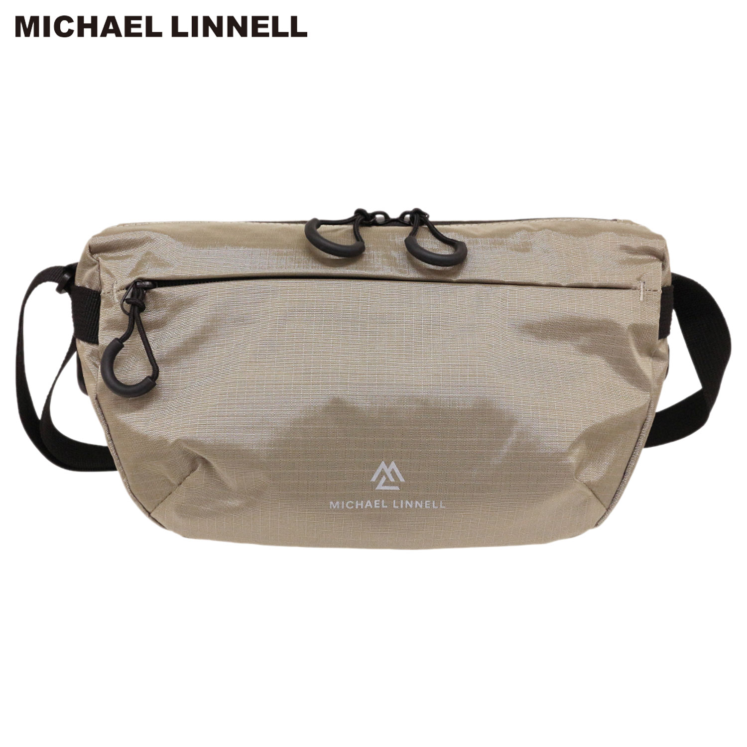 ショルダーバッグ メンズ レディース 5L 軽量 撥水 斜めがけ コンパクト ベージュ MLRT-03