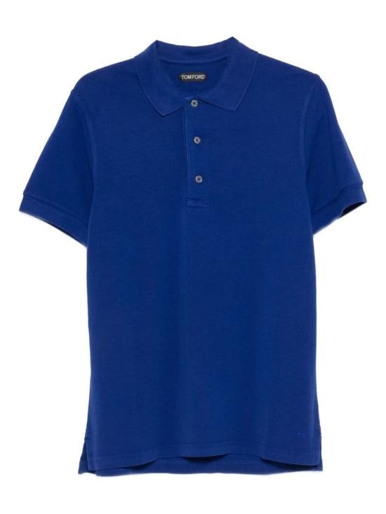 TOMFORD Men Polo Shirts JPS011 JMT013 UBV ROYAL BLUE