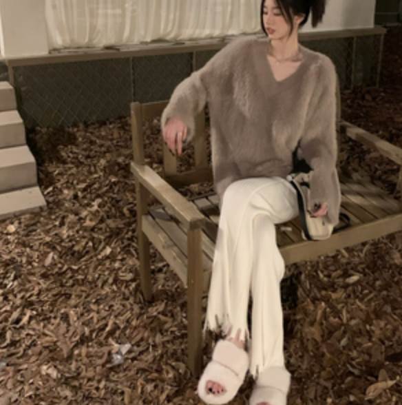 トップス ボトムス パンツ デート カットソー ニットソー セーター ワイドパンツ 袖あり 長袖 かわいい 大人可愛い きれいめ シンプル カジュアル 上品 おしゃれ お洒落 かっこいい こなれ感 ク