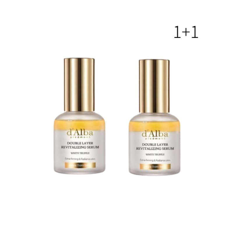 1+1 ホワイト トリュフ ダブル レイヤー リバイタライジング セラム 30ml + 30ml 2個