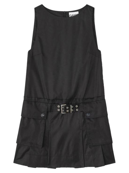GANNI Women Dresses A1030167 099 Black