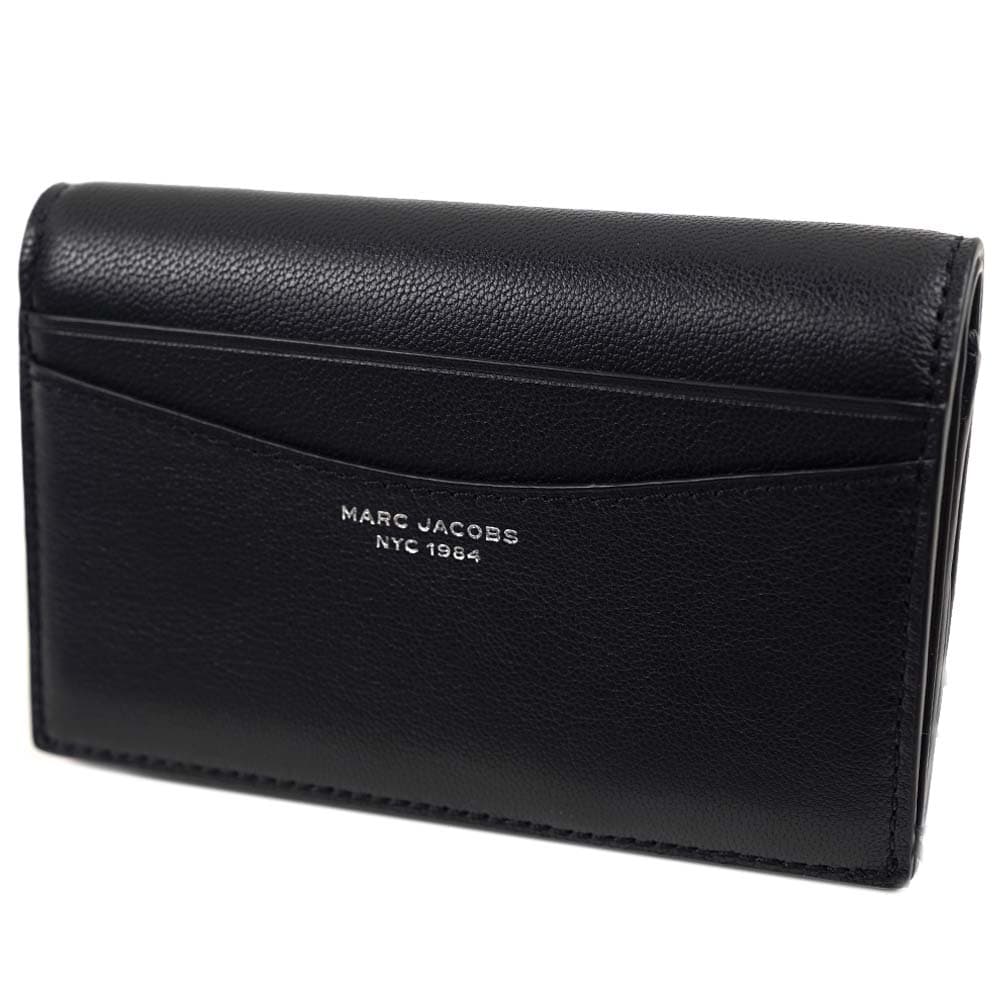 マークジェイコブス 財布 二つ折り財布 ミニ財布 ブラック MARC JACOBS S174L03FA22-001