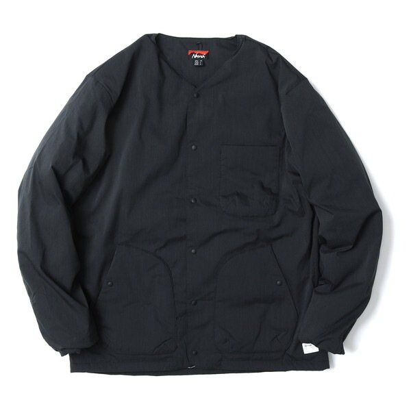 ヒノック リップストップ インナーダウン カーディガン HINOC RIPSTOP INNER DOWN CARDIGAN BLK M ND2441-1M300-A N0001893