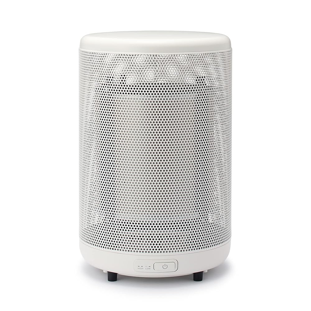 無印良品 丸形ヒーター 白 MJ-RPH1 44310571 13,860円