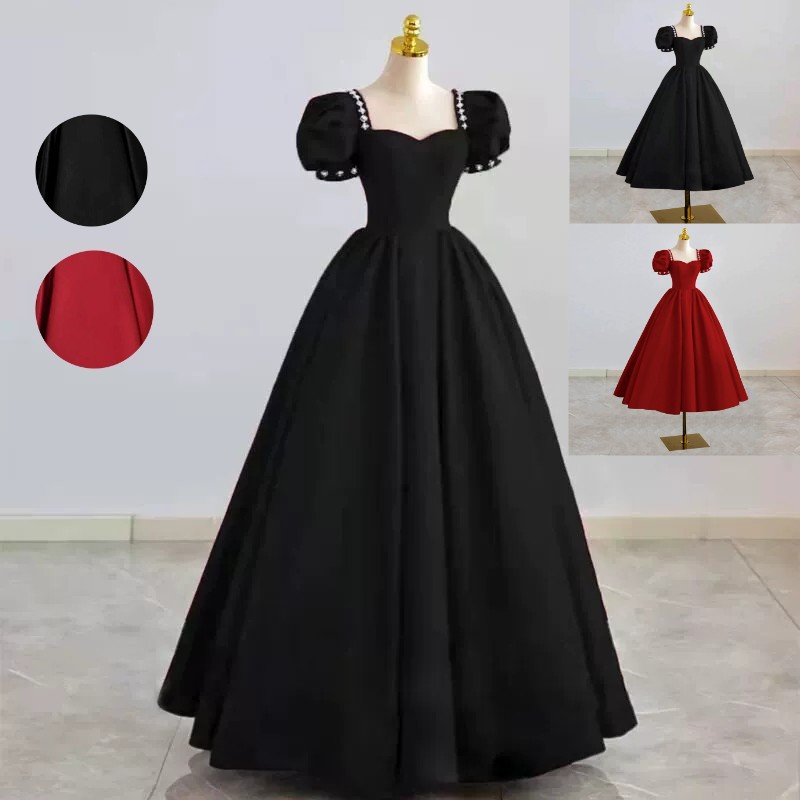 高級 ウエディングドレスワンピース ロングドレス 結婚式 フォーマルドレス お呼ばれピアノ発表会 大人 二次会 パーディ- 花嫁