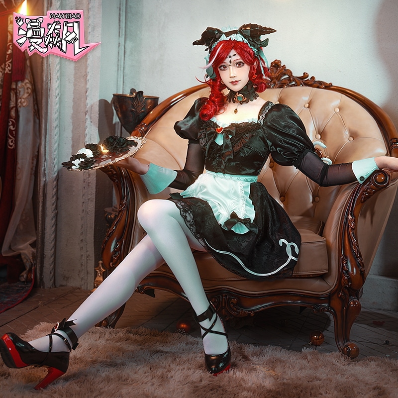 第五人格 コス衣装 司祭 隠された真実 赤髪の魔女 コスプレ ゲーム アニメ衣装