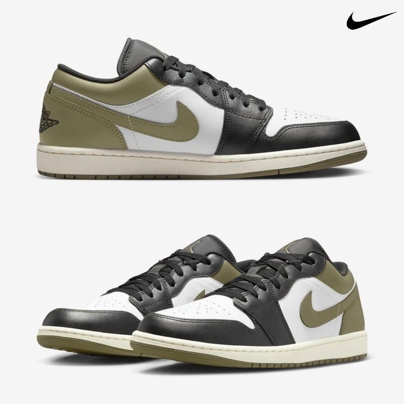 [NIKE] ナイキ スニーカー エア ジョーダン 1 LOW シューズ / MEDIUM OLIVE