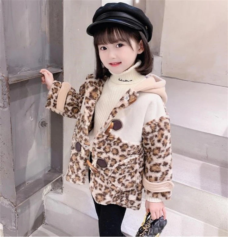 韓国ファッション 暖かい 可愛い コート デザインセンス フード付き 肌にやさしい 厚手 子供