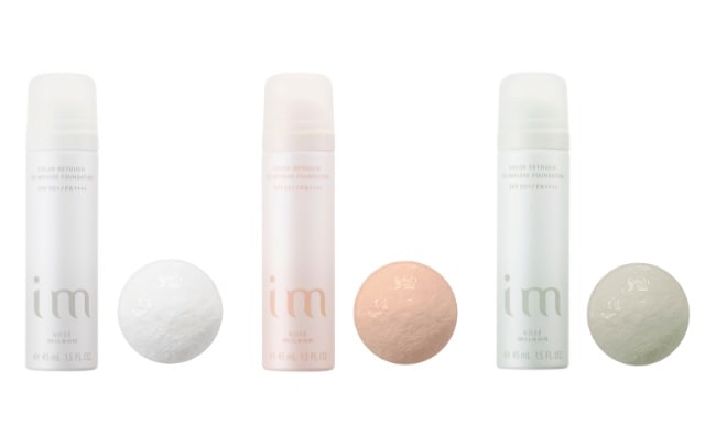 【2本セット】アイエム　カラーレタッチ　CCクリーム　CCムース　CCファンデーション　ファンデーション　美容液ファンデーション　化粧下地　日焼け止め