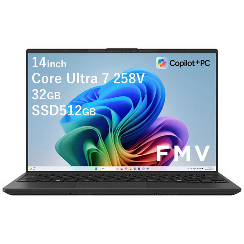 FMV Note U UA-K1 ［14.0型 /Win11 /Core Ultra 7/メモリ：32GB /SSD：512GB /Office］ ピクトブラック　FMVUASK1BA
