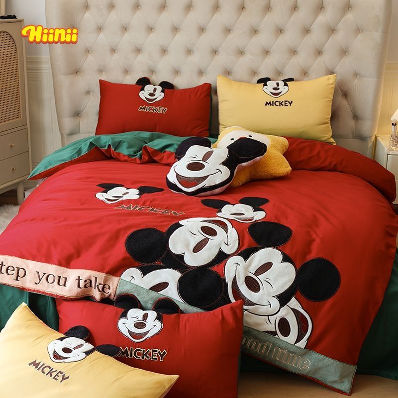 デビュー一番かわいい漫画60本のかわいいアニメ綿四点セット純綿子供布団寮シーツ三点セット