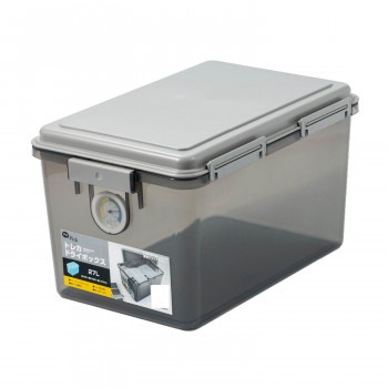 ナカバヤシ　トレカドライボックス27L/グレー　TKB-27L-N