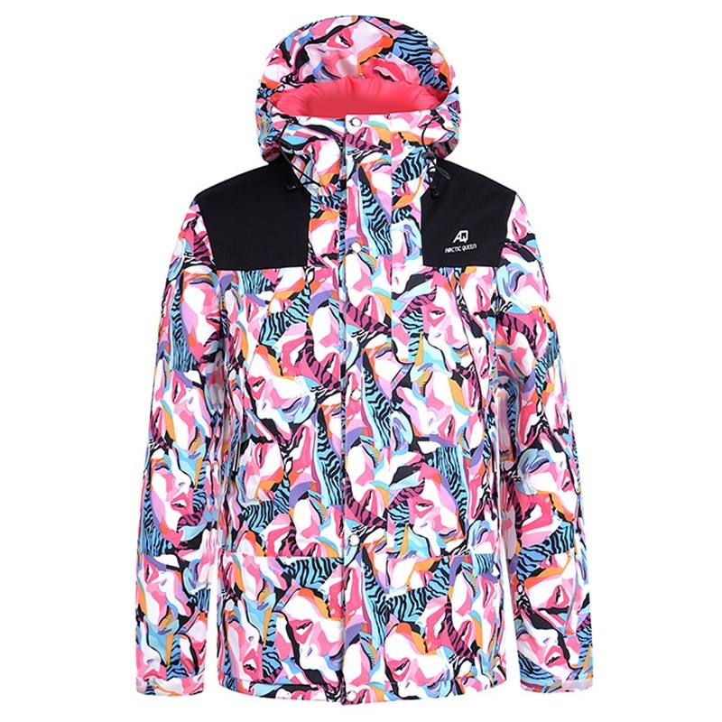 スキーウェア ジャケット メンズ スノーボードウェア総柄 スノボウェア スノーボード ウェア アウター 防寒着