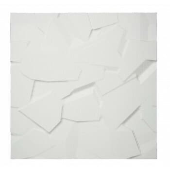 プラデック ウォール アート「クリスタル」 ホワイト PL-15005