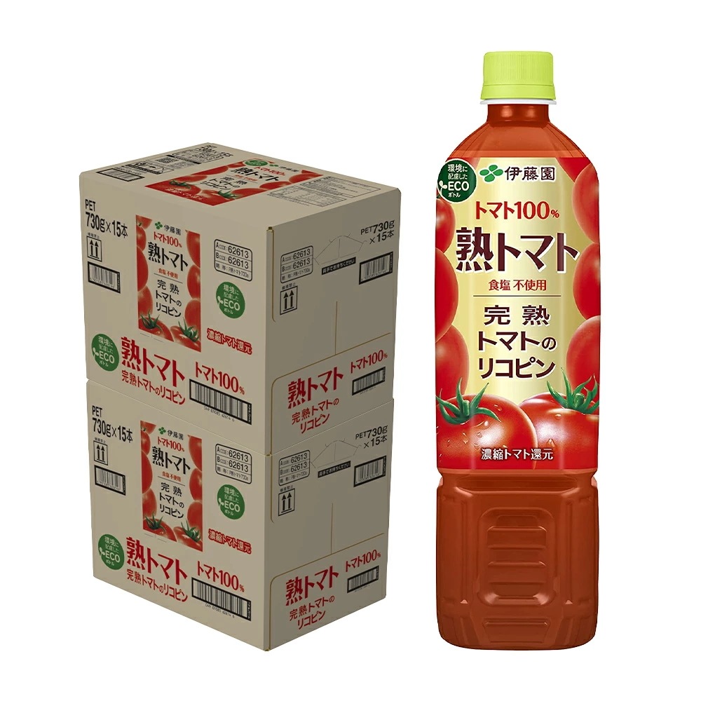 Qoo10] 【送料無料】伊藤園 熟トマト 730ml : 飲料